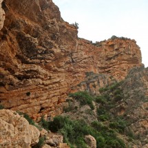 Entrance to the Cova de La Cendra which is another prehistoric rock shelter in the area south of Valencia